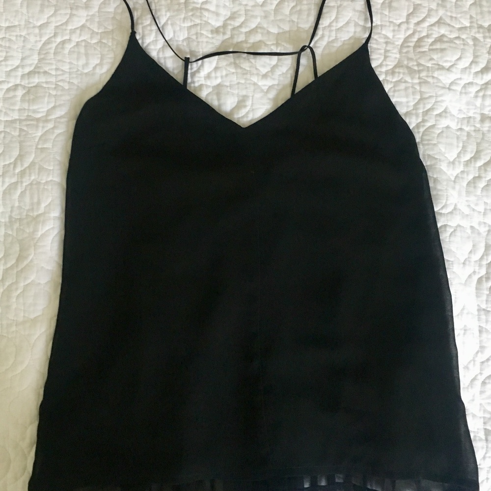 Topshop Pleated Back Camisole